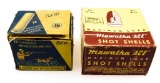 collectible shotgun boxes & brass