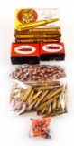 Assorted bullets & reloaded Ammo