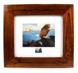 1983 American Bald Eagle Print & Stamp
