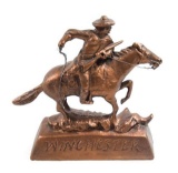 1969 Winchester Horse & Rider statue