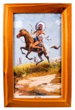 1977 Winchester Comanche Indian Print