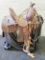 Vintage Western Style Cowboy High Back Saddle