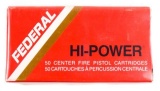 Federal 9BP Experimental ammo