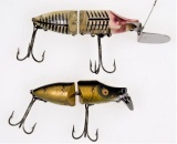 (2) Heddon Jointed River Runts