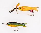 (2) Pflueger Minnows