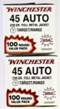 Winchester .45 ACP Target/Range Ammo