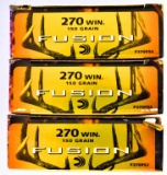 Fusion .270 Win Ammo