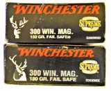 Winchester Supreme .300 Win Mag Ammo