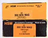 HSM .300 Win Mag Ammo