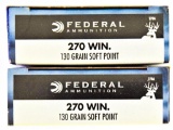 Federal .270 Win Ammo