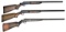 Group of 3 H&R Single Shot Shotguns