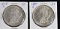 1878 S & 1880 S Morgan Silver Dollars