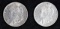 1884 O Morgan Silver Dollars