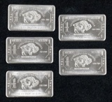 1 Troy oz. Nickel Bullion bar