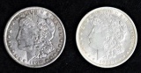 1900 & 1921 Morgan Silver Dollars