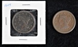 1844 & 1853 Large Cents