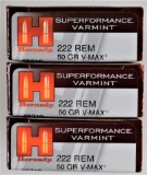 Hornady Superformance Varmint .222 Rem Ammo