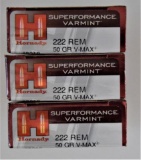 Hornady Superformance Varmint .222 Rem Ammo