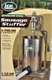 LEM Stainless Steel Sausage Stuffer - 5 lb.