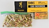 Assorted 9mm Luger Ammo