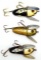 (3) Heddon Crazy Crawler