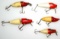 (5) Various Manufacturer Crankbait