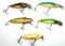 (5) Various Manufacturer Crankbait