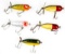 (5) Heddon Tiny Torpedo