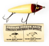 Sold at Auction: Vintage Creek Chub Jointed Striper Pikie Red and White