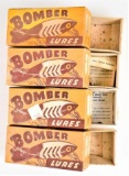 (4) Bomber Boxes (empty)