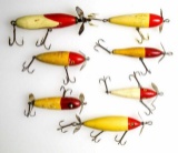 (7) Various Manufacturers Wooden Fish Lures