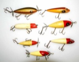 (7) Various Manufacturers Wooden Fish Lures