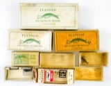 (9) Helin Tackle Co Group Empty boxes