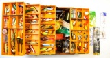 Fenwick 3.4 Tackle box including asst'd tackle