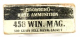Browning .458 Win Mag Ammo
