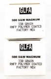 Great Lakes .500 S&W Magnum Ammo