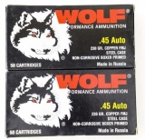 Wolf .45 Auto Ammo