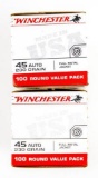 Winchester .45 ACP Target Ammo