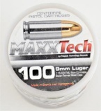 MaxxTech 9mm Luger Ammo