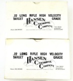 Hansen Target Grade .22 lr Ammo