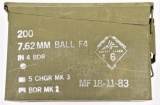 Turkish 7.9mm Mauser Bandolier Ammo in Ammo Can