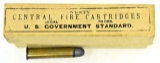 Vintage U.S. Government Standard 45-70 Government Ammo