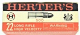 Collectible Herter's .22lr Ammo