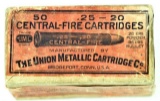 Union Metallic Cartridge Co .25-20 Stevens Ammo