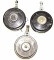 (3) Wolverine Silent Automatic Fly Reels