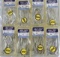 (8) 8 ct packs (64) total - Eagle Claw Saltwater Hooks LE 9016R size 8/0 Titan