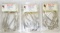 (3) 8 ct packs (24) total Eagle Claw LE9015 R Size 10/0