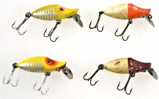 (4) Heddon Tiny Runt