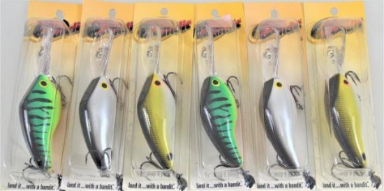 (6) Bandit Lures