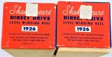 (2) Shakespeare 1926 Direct Drive Reels